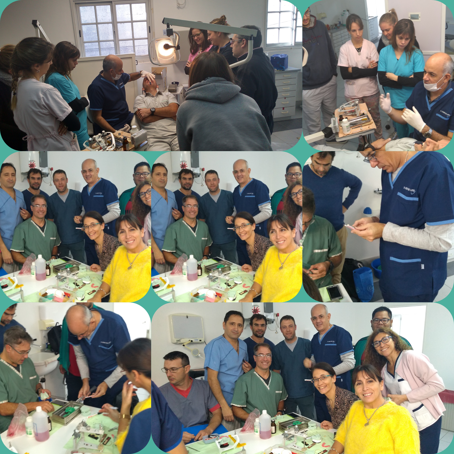 CURSO DE IMPLANTES I Y II NIVEL, A CARGO DE DR. ENRIQUE VICTORIA Y DR. EDGARDO BOERO LOPEZ.-